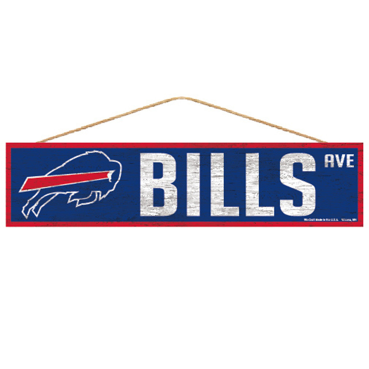 Buffalo Bills Sign 4x17 Wood Avenue Design - Sports Collectibles, Sports Memorabilia, Sports Fan Shop, Sports Gifts