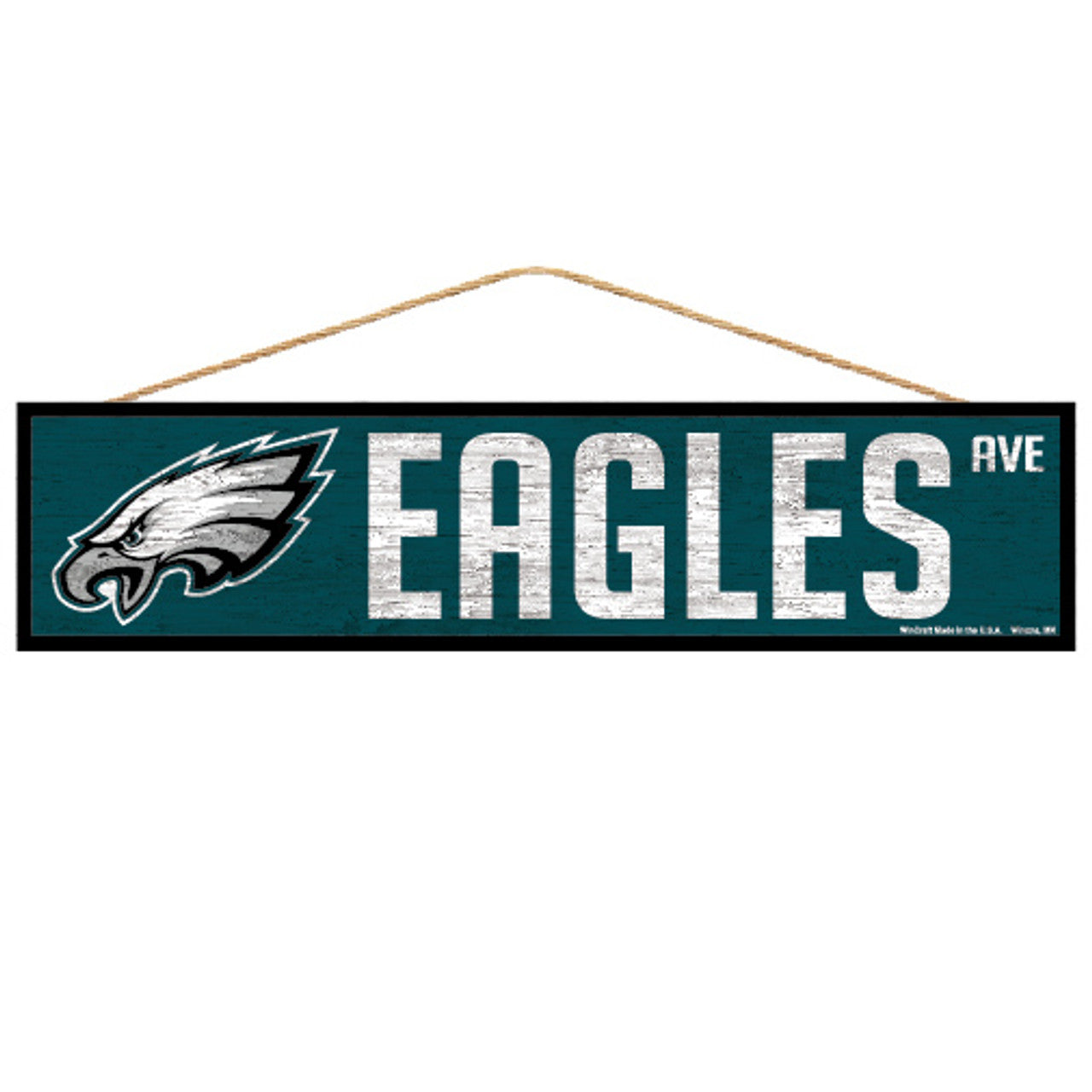 Philadelphia Eagles Sign 4x17 Wood Avenue Design - Sports Collectibles, Sports Memorabilia, Sports Fan Shop, Sports Gifts