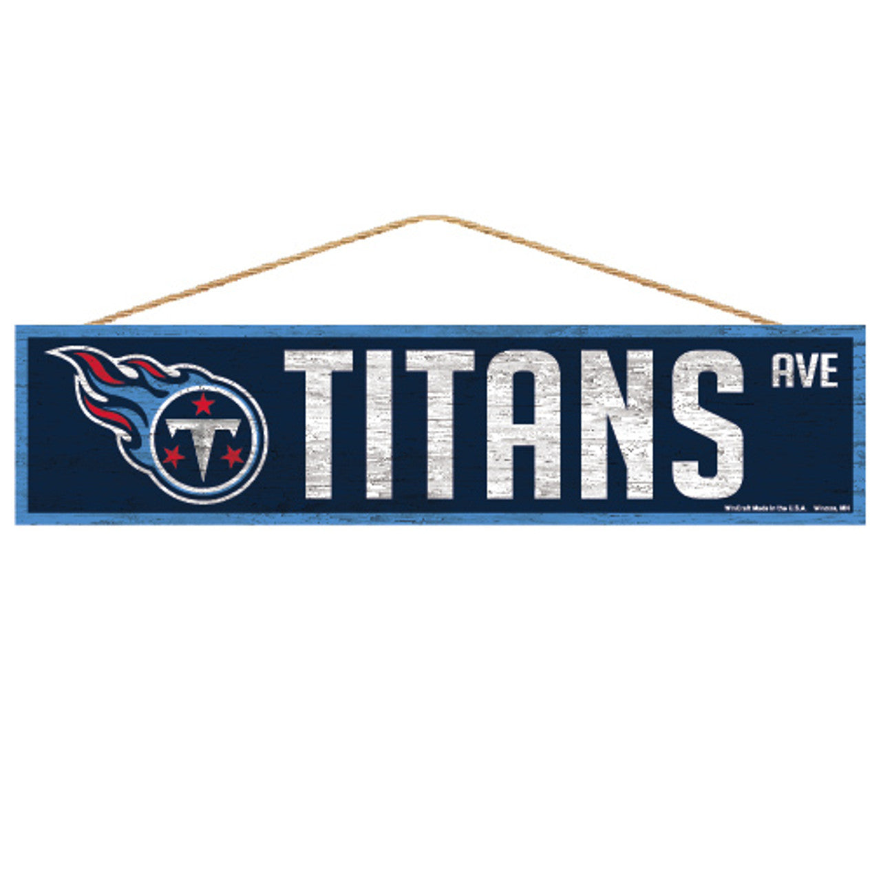Tennessee Titans Sign 4x17 Wood Avenue Design - Sports Collectibles, Sports Memorabilia, Sports Fan Shop, Sports Gifts