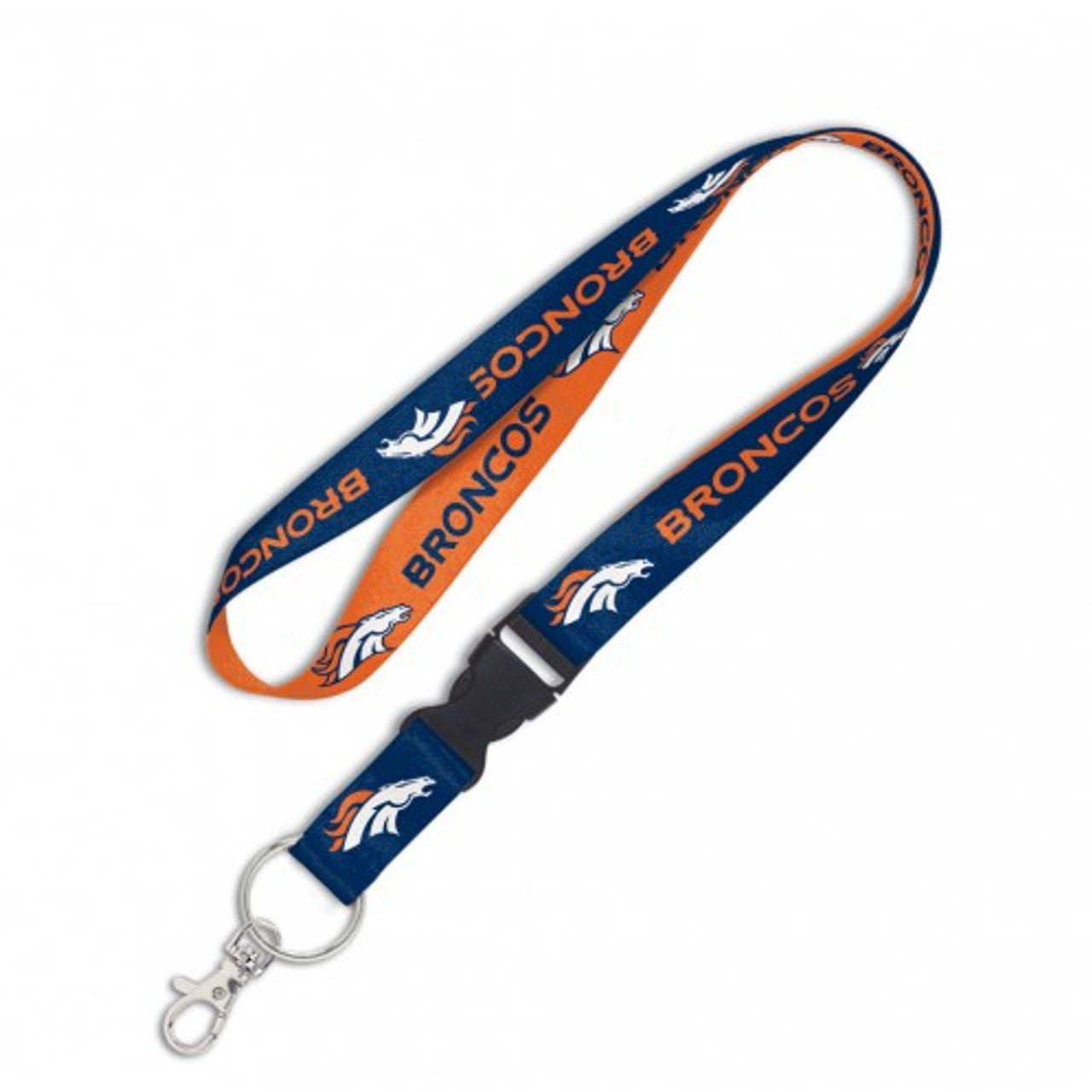 Denver Broncos Lanyard with Detachable Buckle - Sports Collectibles, Sports Memorabilia, Sports Fan Shop, Sports Gifts