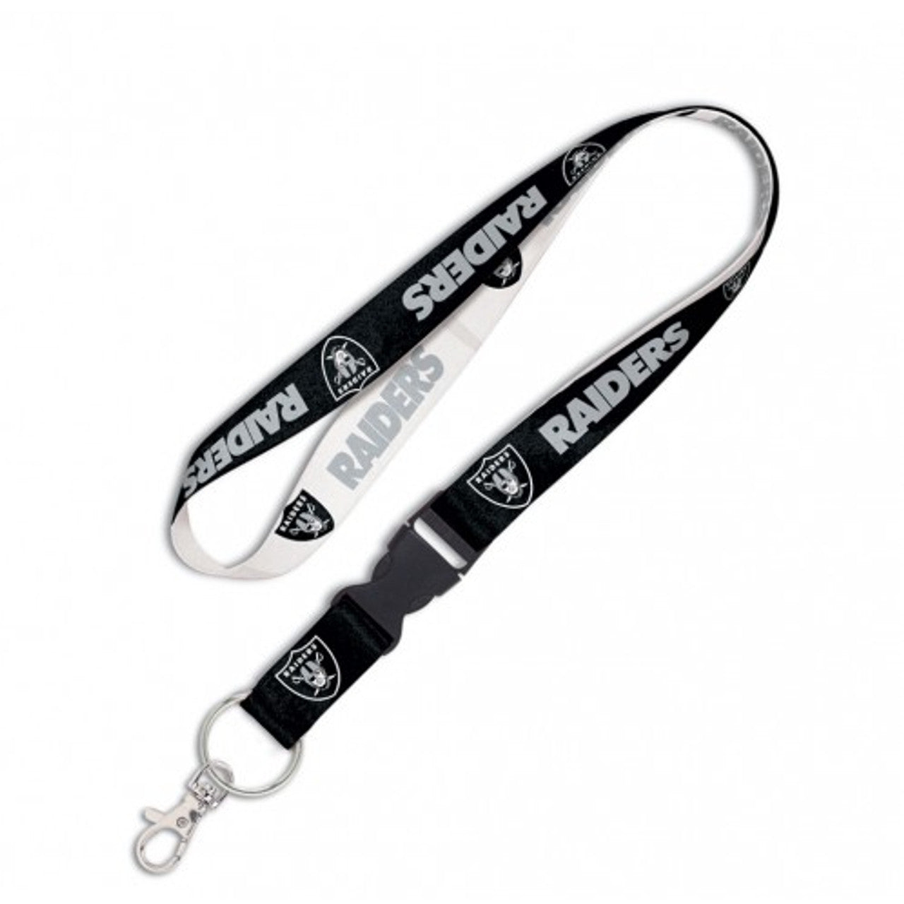 Las Vegas Raiders Lanyard with Detachable Buckle - Sports Collectibles, Sports Memorabilia, Sports Fan Shop, Sports Gifts