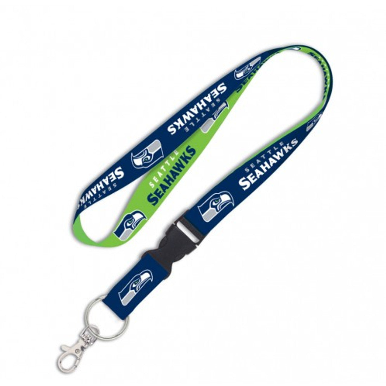 Seattle Seahawks Lanyard with Detachable Buckle - Sports Collectibles, Sports Memorabilia, Sports Fan Shop, Sports Gifts