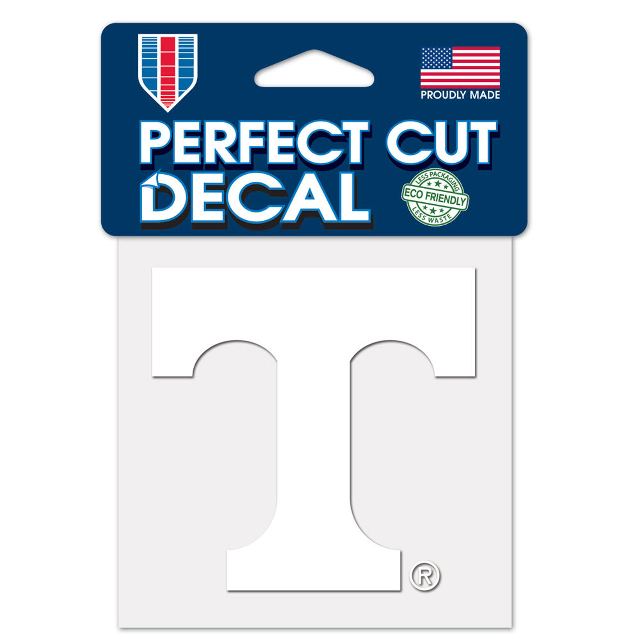 Tennessee Volunteers Decal 4x4 Perfect Cut White - Sports Collectibles, Sports Memorabilia, Sports Fan Shop, Sports Gifts