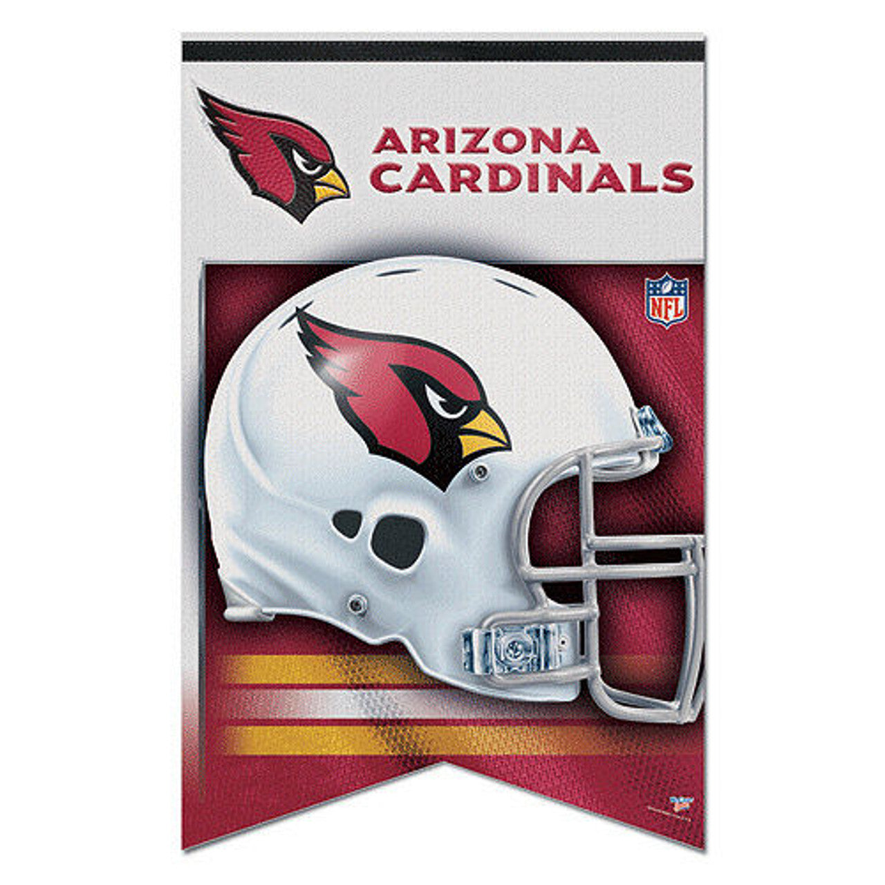 Arizona Cardinals Banner 17x26 Pennant Style Premium Felt - Sports Collectibles, Sports Memorabilia, Sports Fan Shop, Sports Gifts
