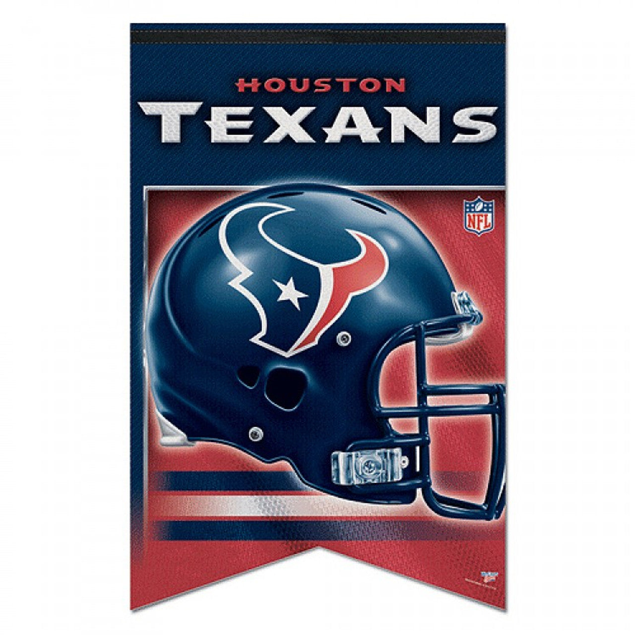 Houston Texans Banner 17x26 Pennant Style Premium Felt - Sports Collectibles, Sports Memorabilia, Sports Fan Shop, Sports Gifts