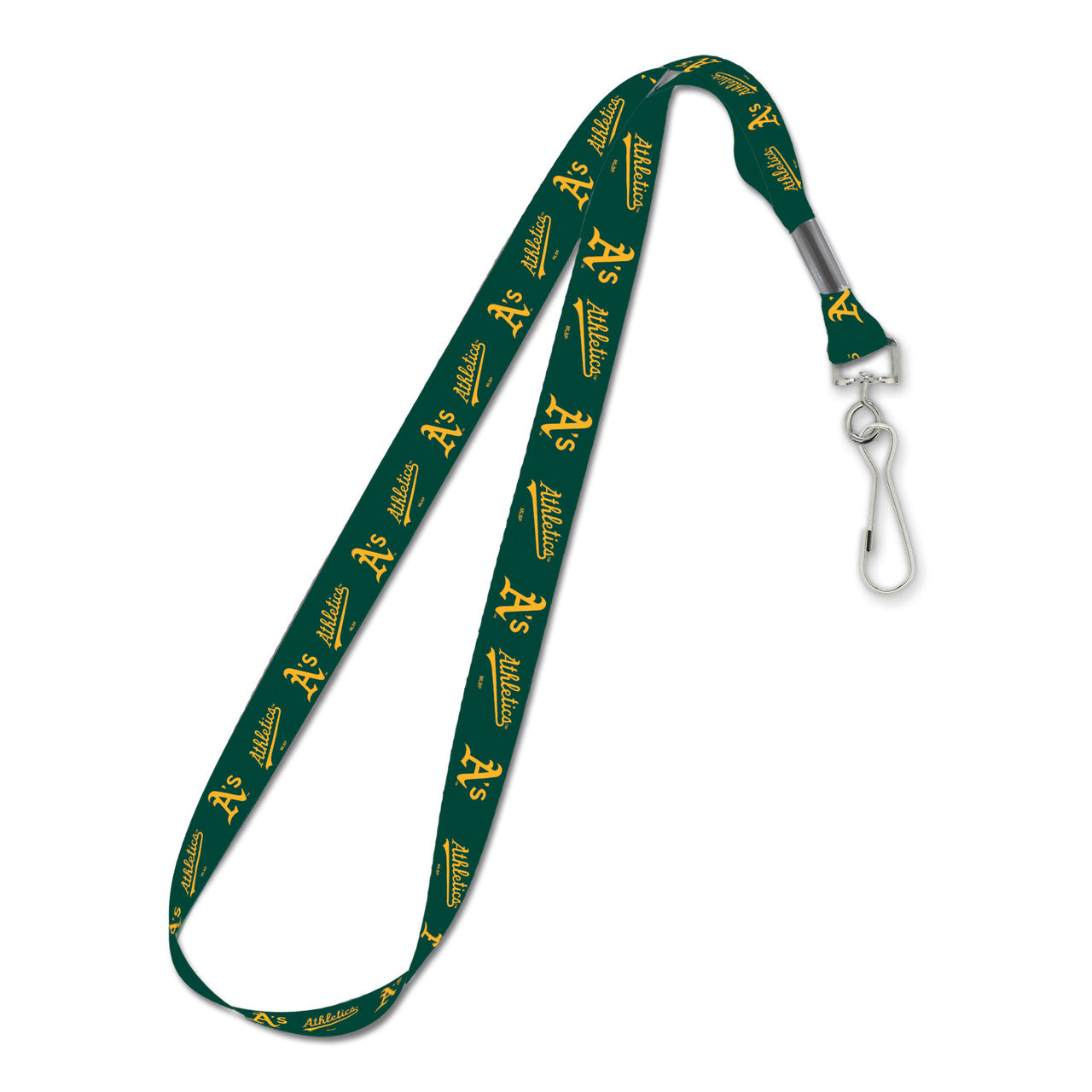 Oakland Athletics Lanyard 3/4 Inch CO - Sports Collectibles, Sports Memorabilia, Sports Fan Shop, Sports Gifts