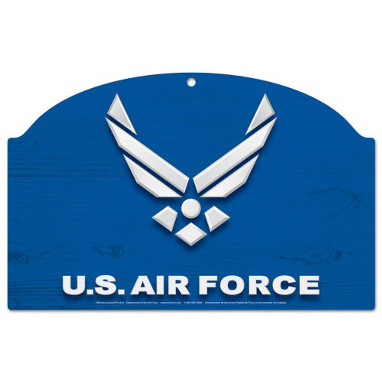 US Air Force 11x17 Wood Sign - Sports Collectibles, Sports Memorabilia, Sports Fan Shop, Sports Gifts