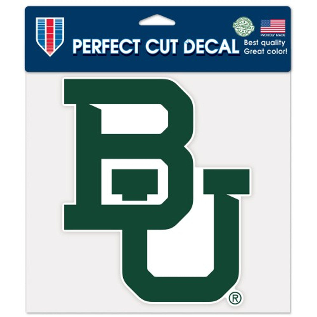 Baylor Bears Decal 8x8 Perfect Cut Color - Sports Collectibles, Sports Memorabilia, Sports Fan Shop, Sports Gifts