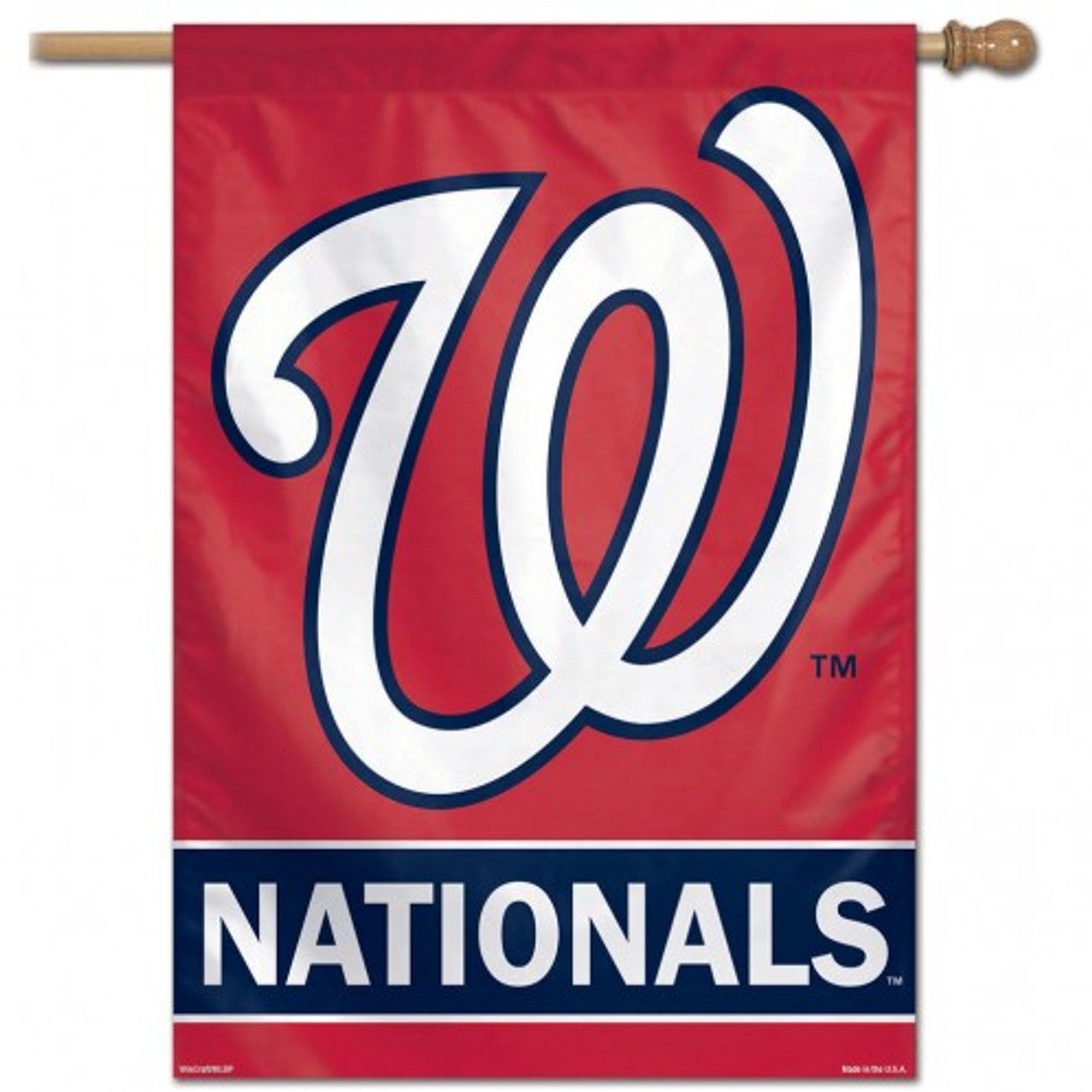 Washington Nationals Banner 28x40 Vertical - Sports Collectibles, Sports Memorabilia, Sports Fan Shop, Sports Gifts