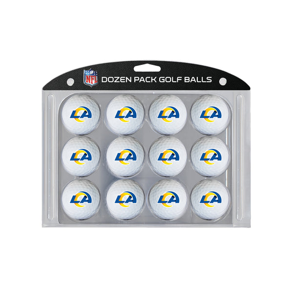 Los Angeles Rams Golf Balls, 12 Pack - Sports Gifts, Sports Memorabilia, Sports Collectibles, Fan Shop