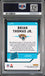 Graded 2024 Panini Donruss Optic Brian Thomas Jr. #214 Rookie RC Football Card PSA 6 Excellent