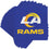 Los Angeles Rams Luncheon Napkin 16ct - 757 Sports Collectibles
