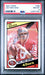 Graded 1984 Topps Joe Montana #358 Football Card PSA 8 Near Mint