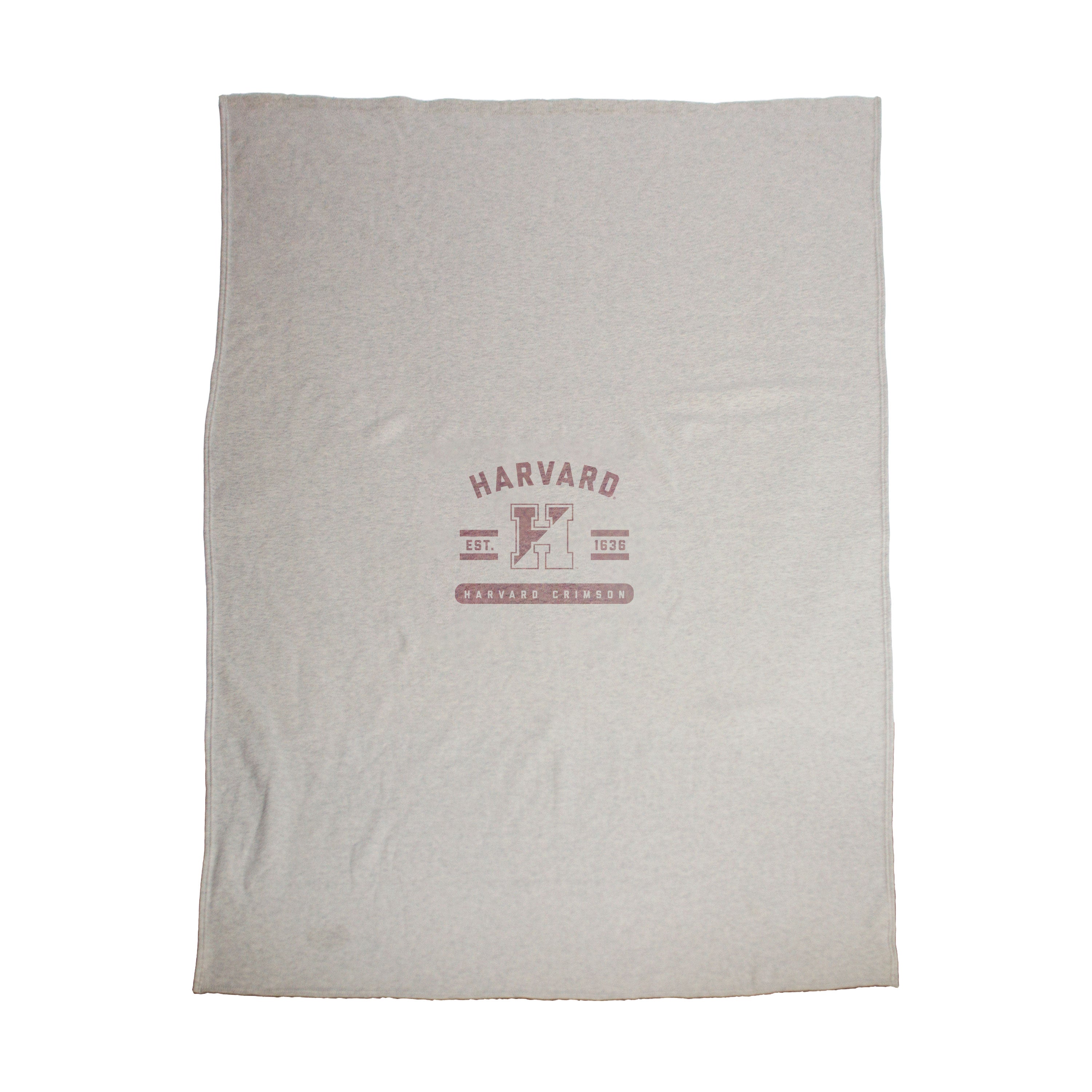 Harvard Sublimated Sweatshirt Blanket