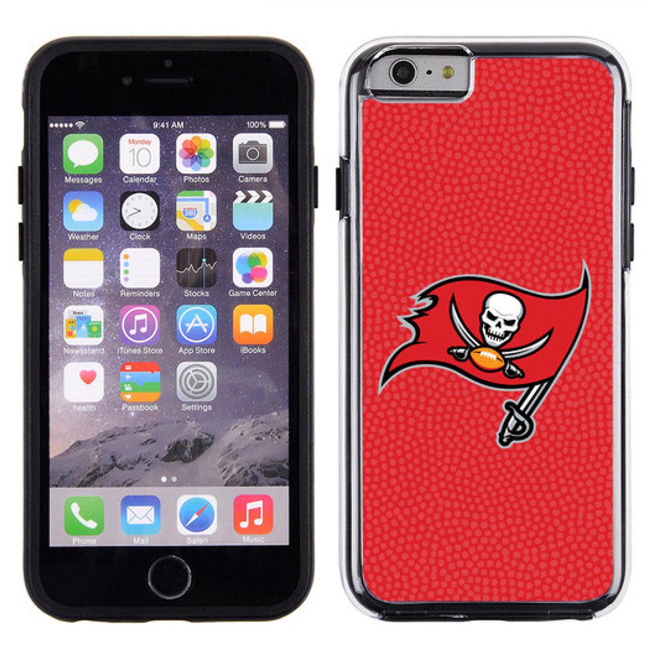 Tampa Bay Buccaneers Phone Case Team Color Football Pebble Grain Feel iPhone 6 CO - Sports Collectibles, Sports Memorabilia, Sports Fan Shop, Sports Gifts