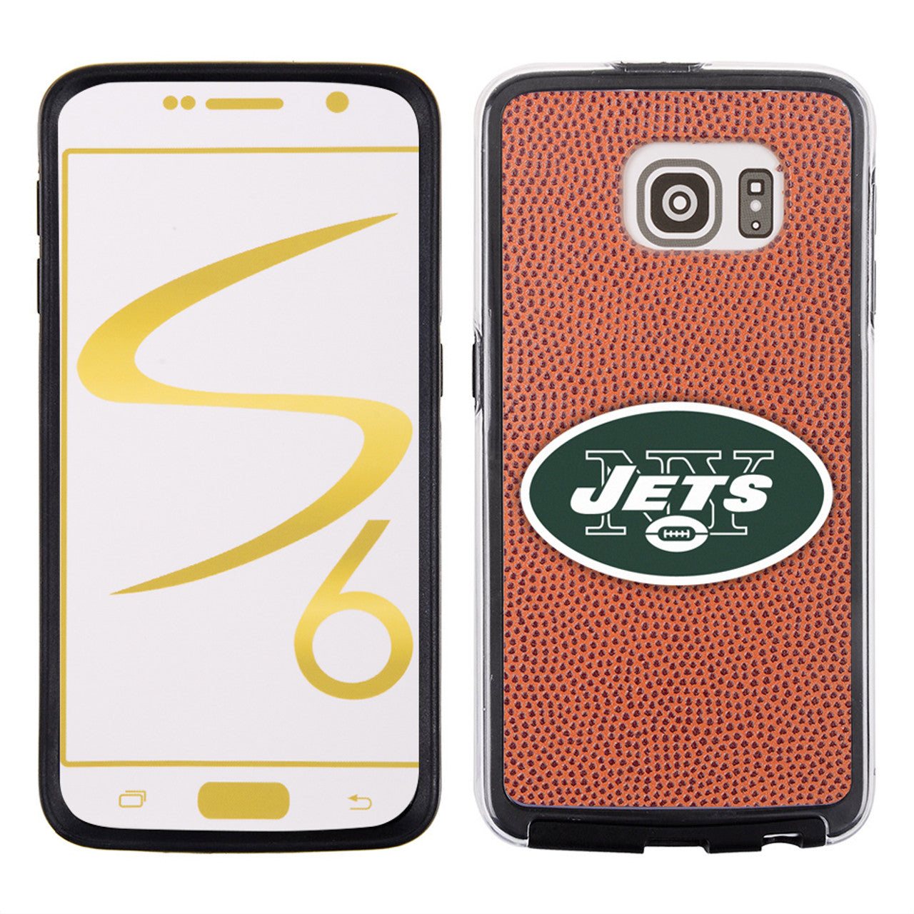 New York Jets Phone Case Classic Football Pebble Grain Feel Samsung Galaxy S6 CO - Sports Collectibles, Sports Memorabilia, Sports Fan Shop, Sports Gifts