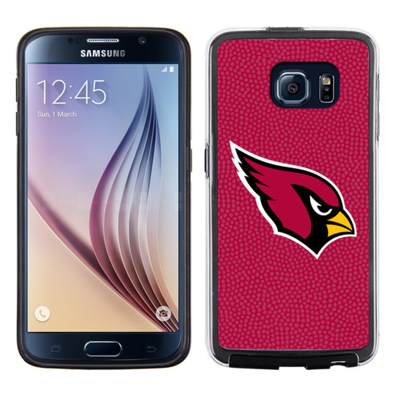 Arizona Cardinals Phone Case Team Color Football Pebble Grain Feel Samsung Galaxy S6 CO - Sports Collectibles, Sports Memorabilia, Sports Fan Shop, Sports Gifts