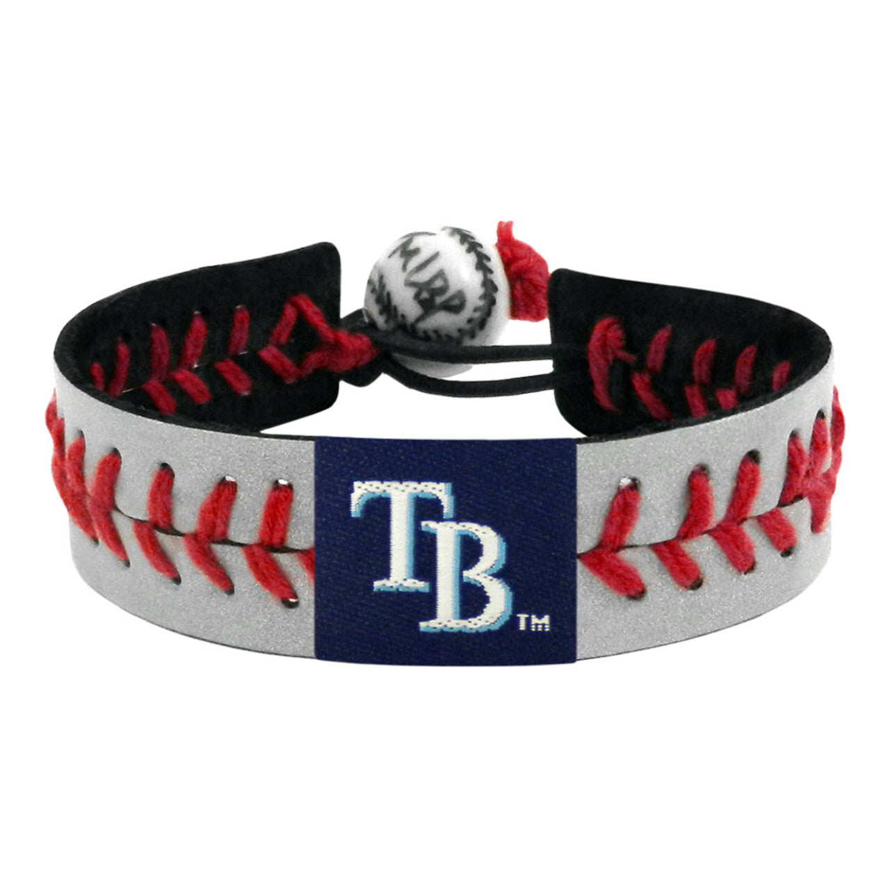 Tampa Bay Rays Bracelet Reflective Baseball CO - Sports Collectibles, Sports Memorabilia, Sports Fan Shop, Sports Gifts
