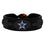 Dallas Cowboys Bracelet Team Color Tonal Black Football CO - Sports Collectibles, Sports Memorabilia, Sports Fan Shop, Sports Gifts