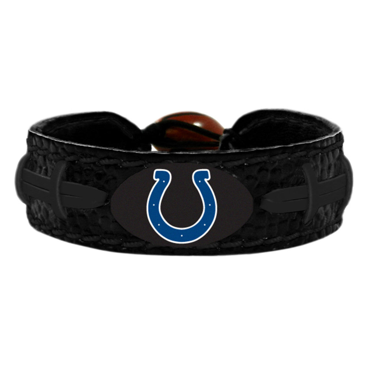 Indianapolis Colts Bracelet Team Color Tonal Black Football CO - Sports Collectibles, Sports Memorabilia, Sports Fan Shop, Sports Gifts