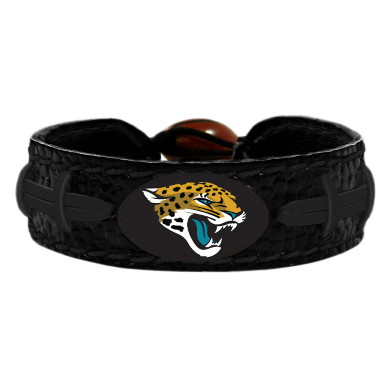 Jacksonville Jaguars Bracelet Team Color Tonal Black Football CO - Sports Collectibles, Sports Memorabilia, Sports Fan Shop, Sports Gifts