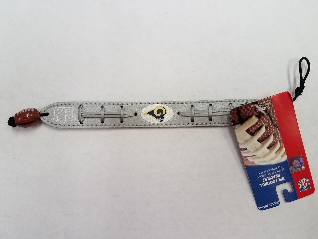 Los Angeles Rams Bracelet Reflective Football Vintage Logo CO - Sports Collectibles, Sports Memorabilia, Sports Fan Shop, Sports Gifts