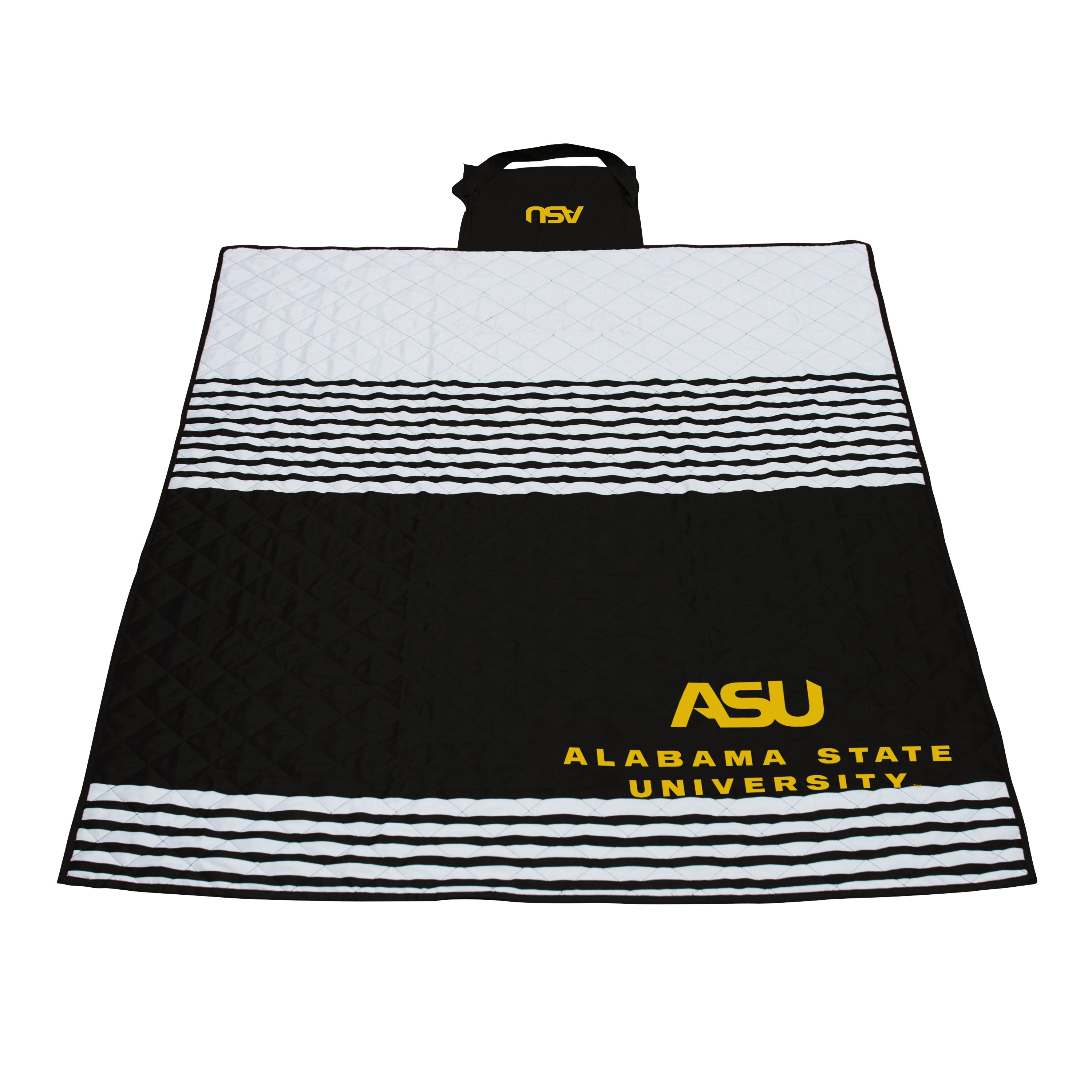 The Alabama State Outdoor Blanket is ideal for tailgating and outdoor events. Measuring 60" x 70", it features a team logo and colors, rolls up for easy transport, and is made of durable polyester, perfect for sharing with friends.
