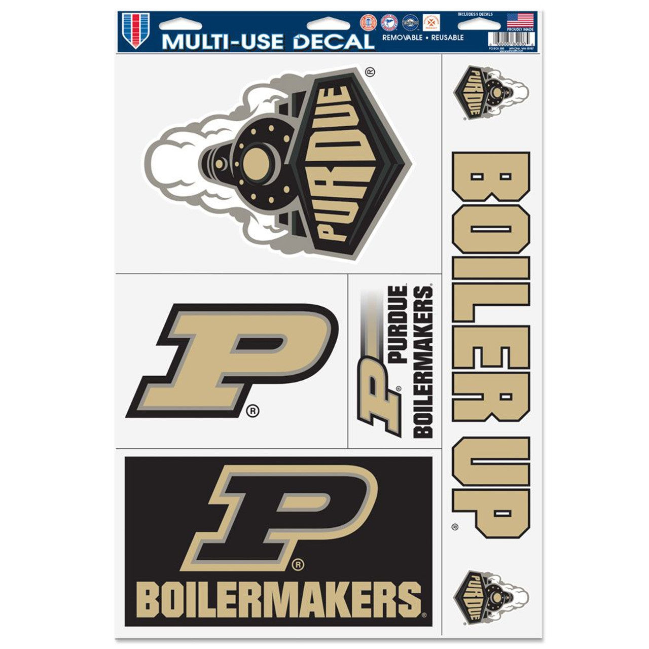 Purdue Boilermakers Decal 11x17 Ultra - Sports Collectibles, Sports Memorabilia, Sports Fan Shop, Sports Gifts