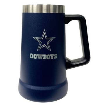 Dallas Cowboys 24oz. Stainless Steel Stein