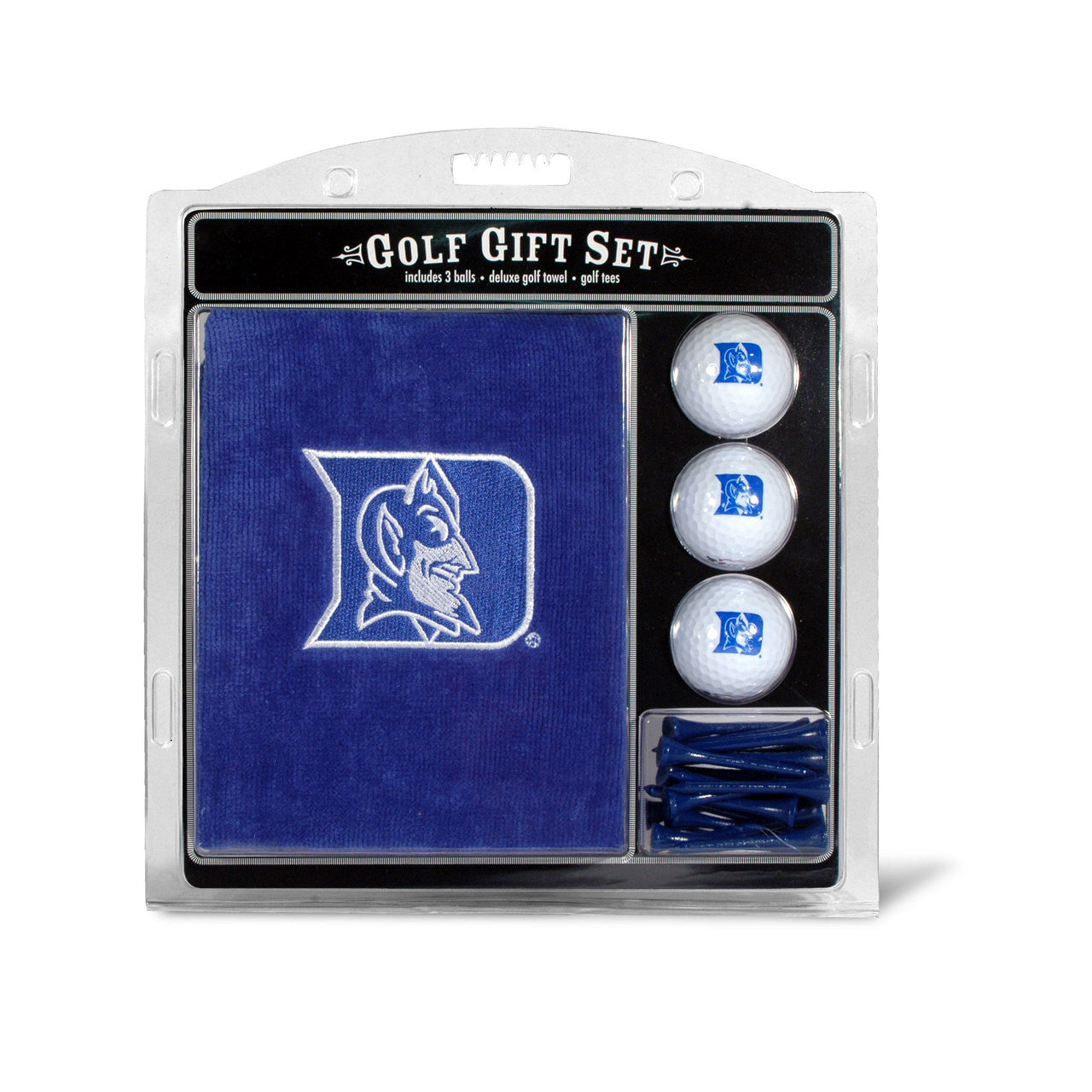 Duke Blue Devils Golf Gift Set with Embroidered Towel - Sports Collectibles, Sports Memorabilia, Sports Fan Shop, Sports Gifts