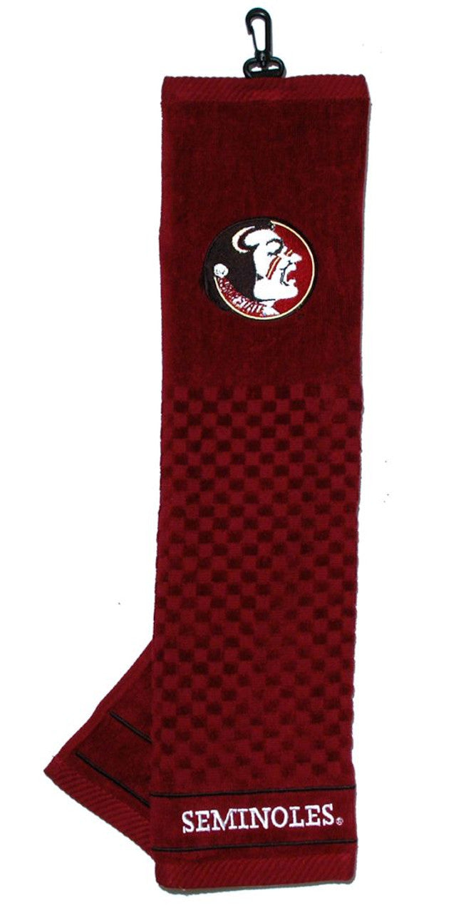 Florida State Seminoles Golf Towel 16x22 Embroidered - Sports Collectibles, Sports Memorabilia, Sports Fan Shop, Sports Gifts