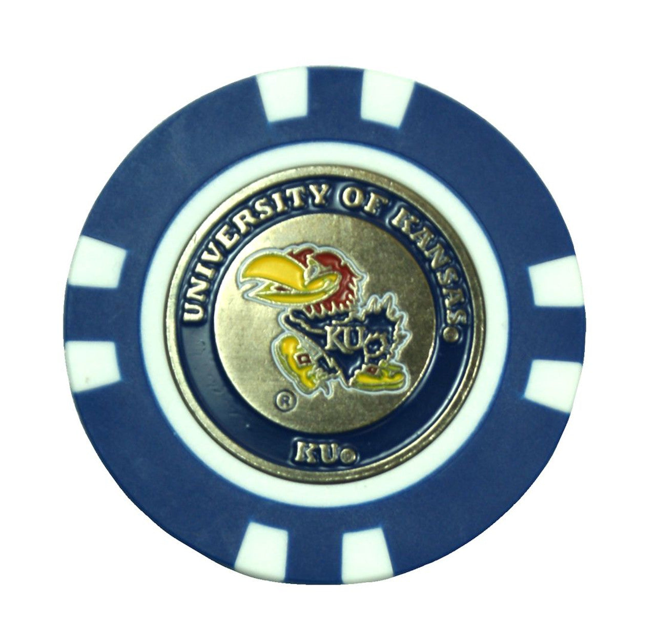 Kansas Jayhawks Golf Chip with Marker Bulk - Sports Collectibles, Sports Memorabilia, Sports Fan Shop, Sports Gifts