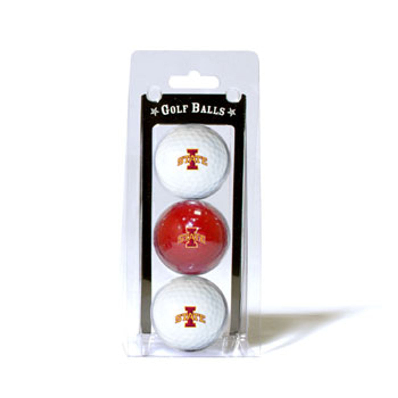 Iowa State Cyclones 3 Pack of Golf Balls - Special Order - Sports Collectibles, Sports Memorabilia, Sports Fan Shop, Sports Gifts