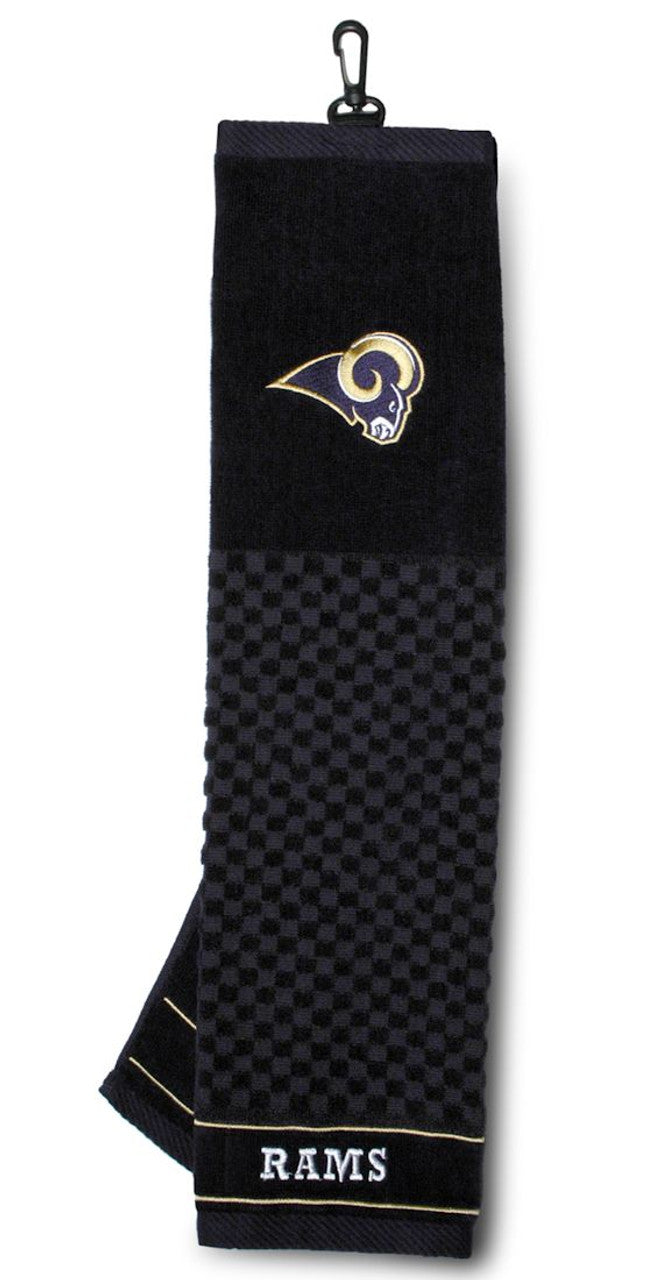 Los Angeles Rams 16x22 Embroidered Golf Towel - Special Order - Sports Collectibles, Sports Memorabilia, Sports Fan Shop, Sports Gifts