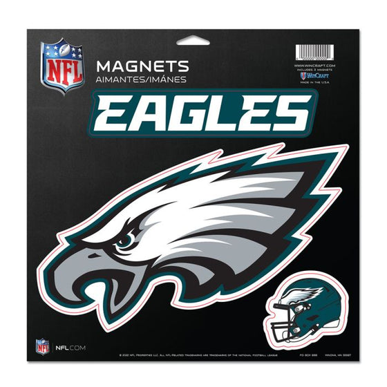 Philadelphia Eagles Vinyl Magnet 11" x 11" - Sports Collectibles, Sports Memorabilia, Sports Fan Shop, Sports Gifts