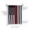 Thin Red Line Garden Applique Flag - Sports Collectibles, Sports Memorabilia, Sports Fan Shop, Sports Gifts