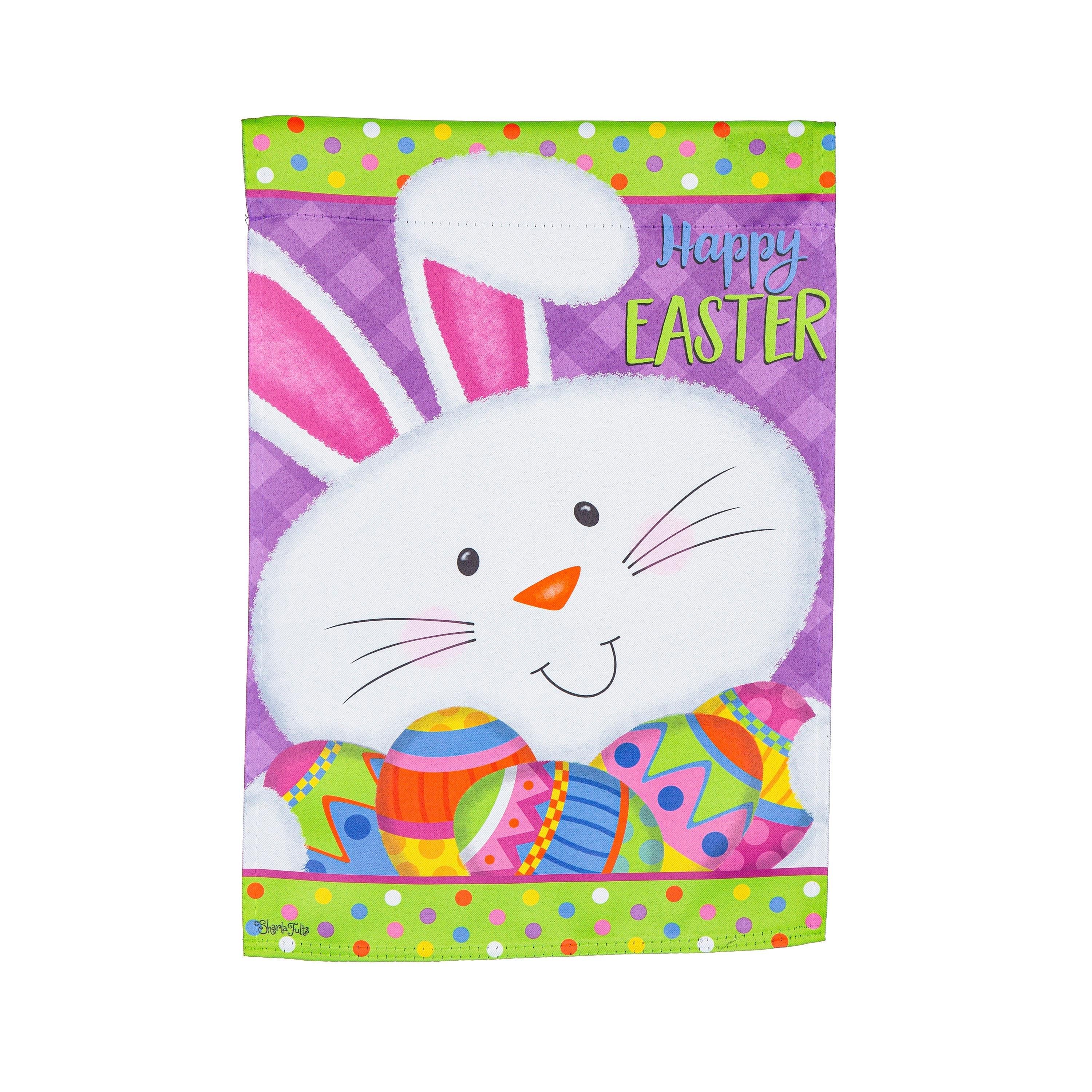 Easter Bunny Suede House Flag - Sports Collectibles, Sports Memorabilia, Sports Fan Shop, Sports Gifts
