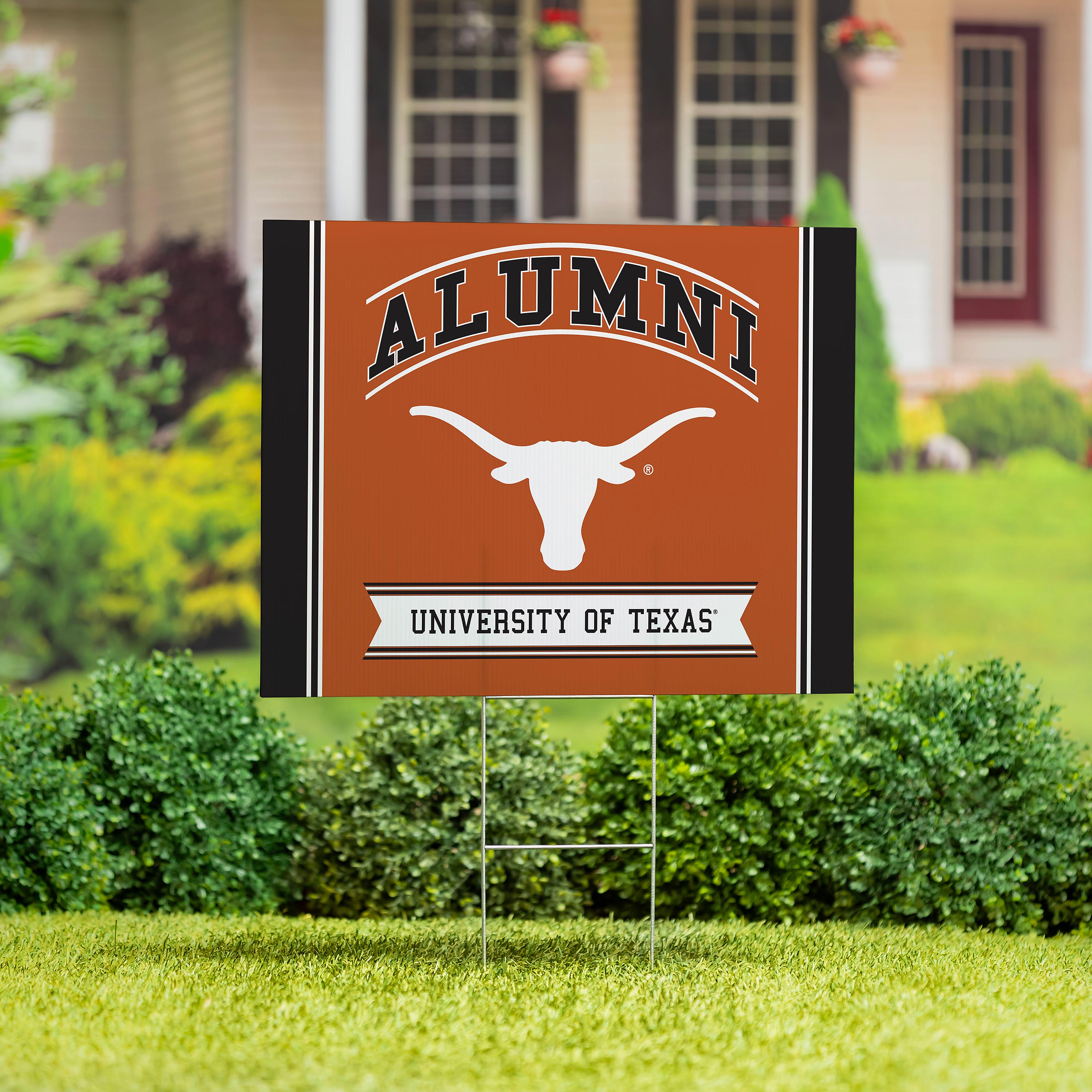 University of Texas Coroplast Yard Sign Alumni - Sports Collectibles, Sports Memorabilia, Sports Fan Shop, Sports Gifts