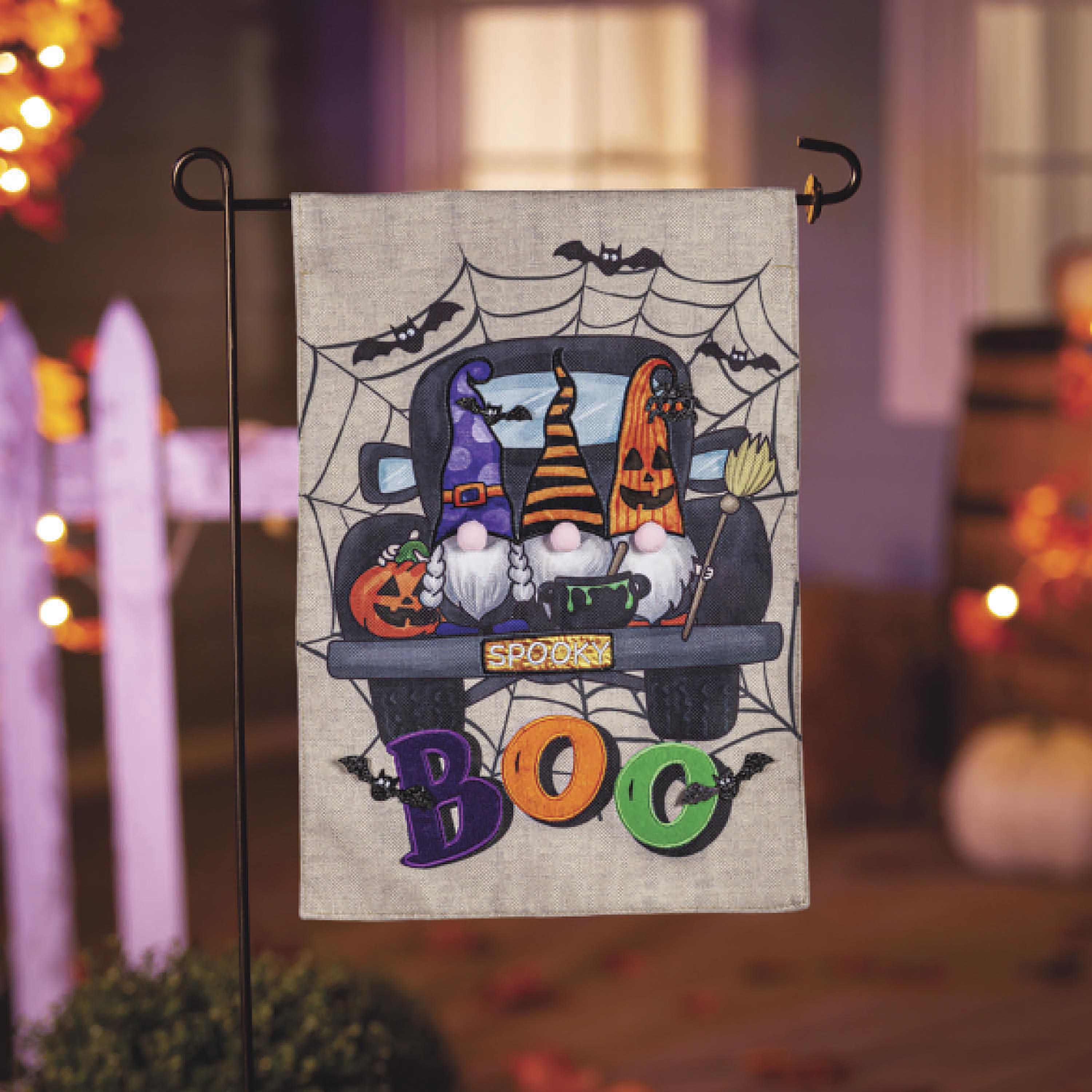 Spooky Truck Garden Burlap Flag - Sports Collectibles, Sports Memorabilia, Sports Fan Shop, Sports Gifts