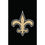 Applique Flag, Reg, New Orleans Saints - Sports Collectibles, Sports Memorabilia, Sports Fan Shop, Sports Gifts