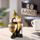 New Orleans Saints, Flag Holder Gnome - Sports Collectibles, Sports Memorabilia, Sports Fan Shop, Sports Gifts