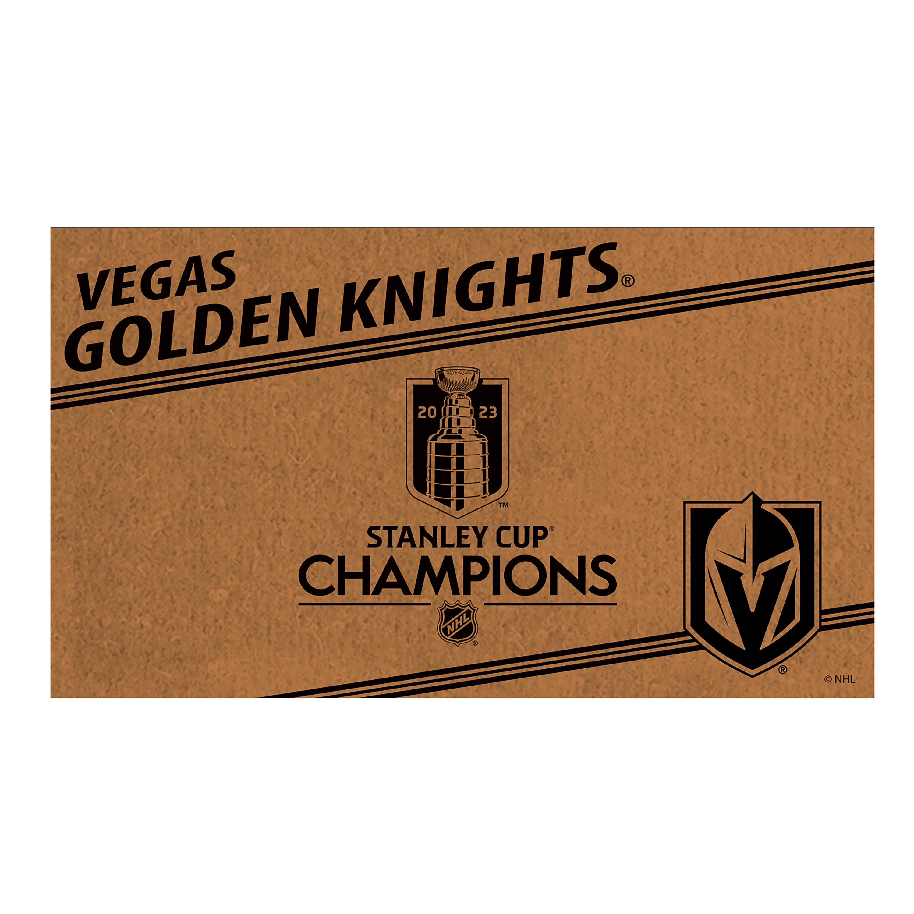 PVC Mat 1C, Stanley Cup Champions 2023, Vegas Golden Knights