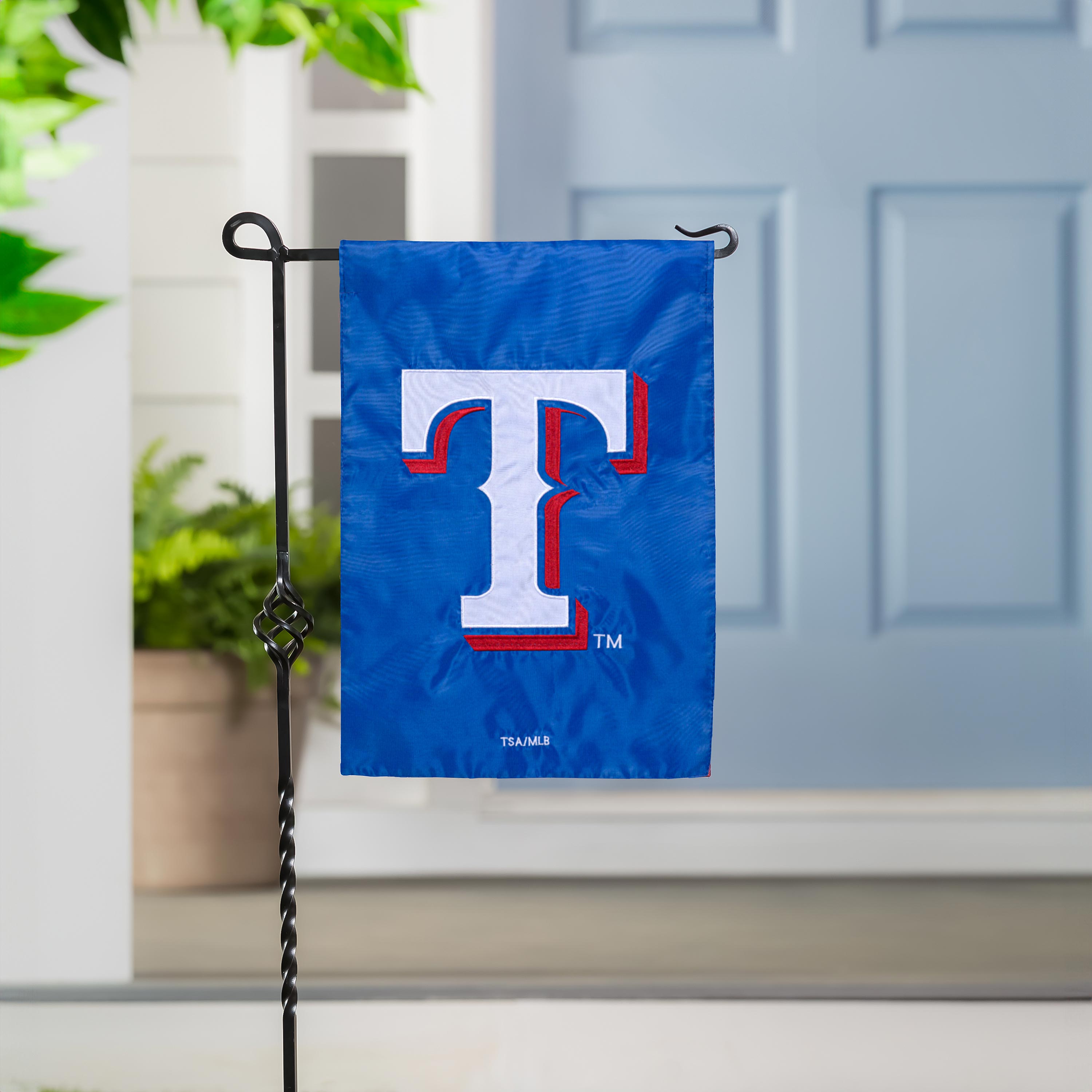 Texas Rangers Applique Flag, GDN - Sports Collectibles, Sports Memorabilia, Sports Fan Shop, Sports Gifts