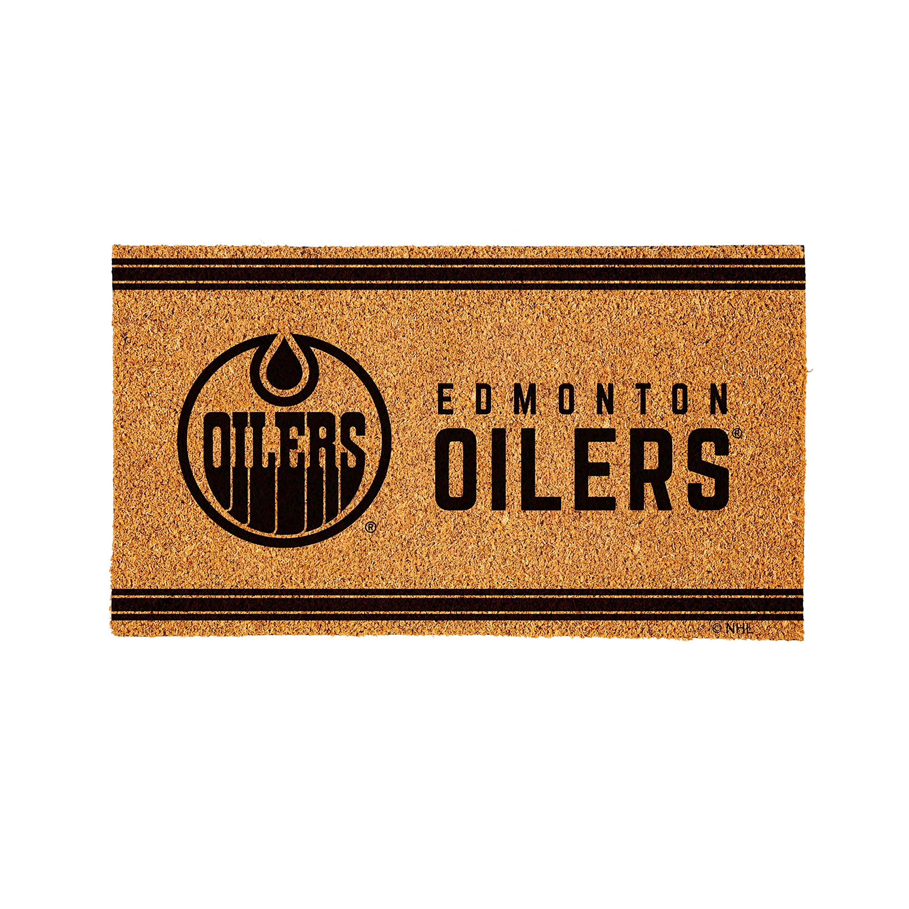 Edmonton Oilers, Coir Mat 1C - Sports Gifts, Sports Memorabilia, Sports Collectibles, Fan Shop