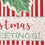 Christmas Greetings Burlap Garden Flag - Sports Collectibles, Sports Memorabilia, Sports Fan Shop, Sports Gifts