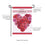 Floral Valentine's Heart Applique Garden Flag - Sports Collectibles, Sports Memorabilia, Sports Fan Shop, Sports Gifts