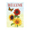 Sunflower Trio Suede House Flag - Sports Collectibles, Sports Memorabilia, Sports Fan Shop, Sports Gifts