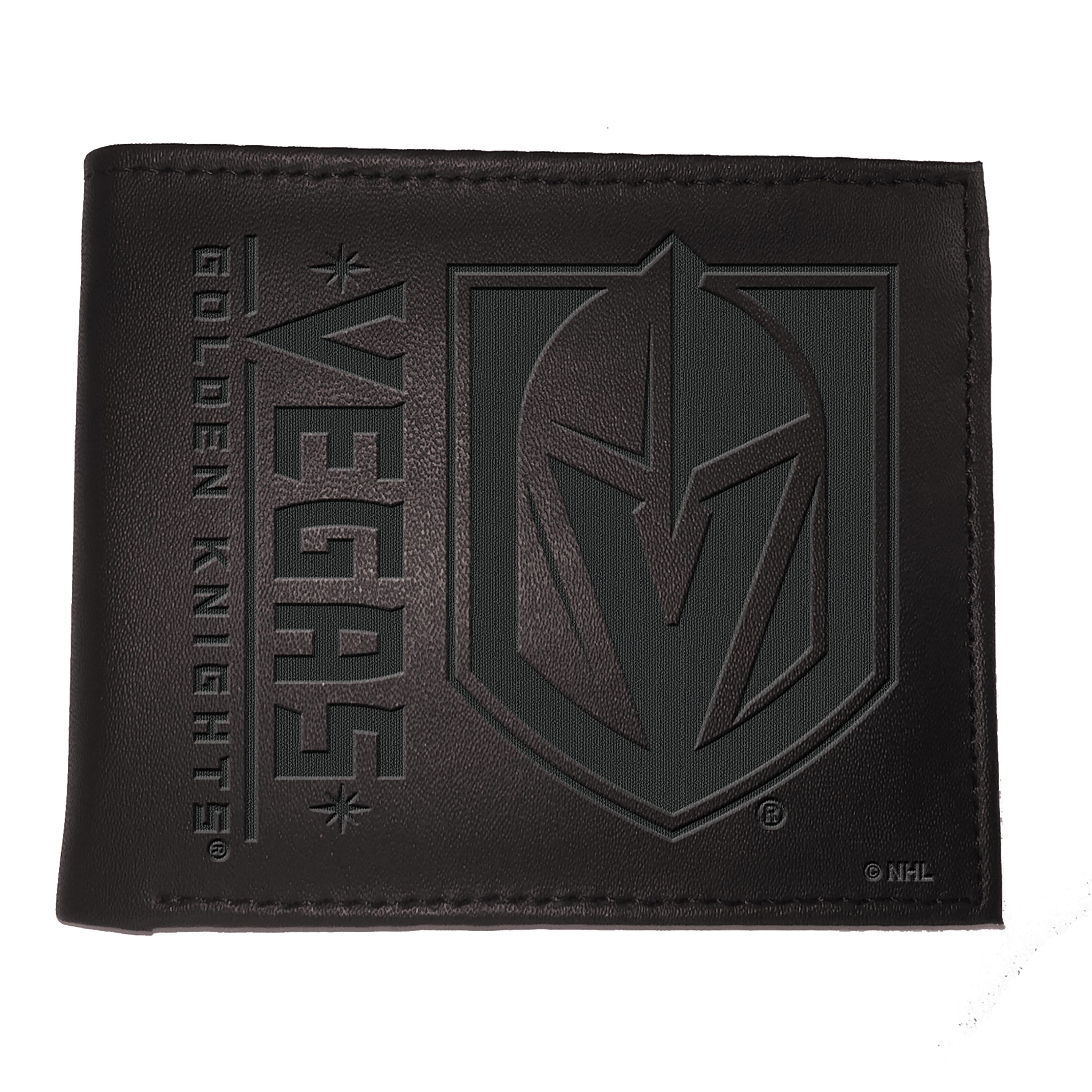 Vegas Golden Knights, Bi-Fold Wallet, Black - Sports Gifts, Sports Memorabilia, Sports Collectibles, Fan Shop