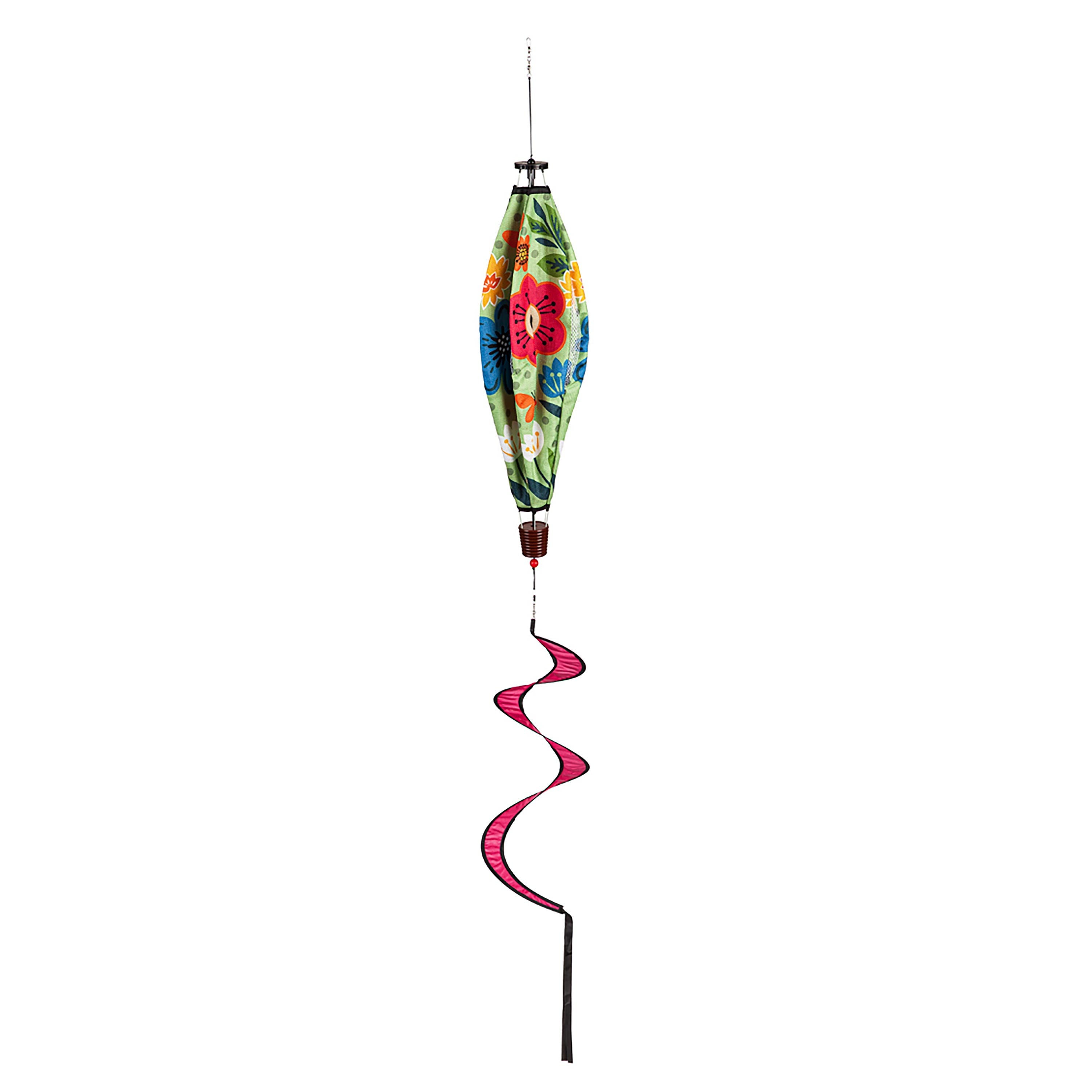 Summer Florals Burlap Balloon Spinner - Sports Collectibles, Sports Memorabilia, Sports Fan Shop, Sports Gifts