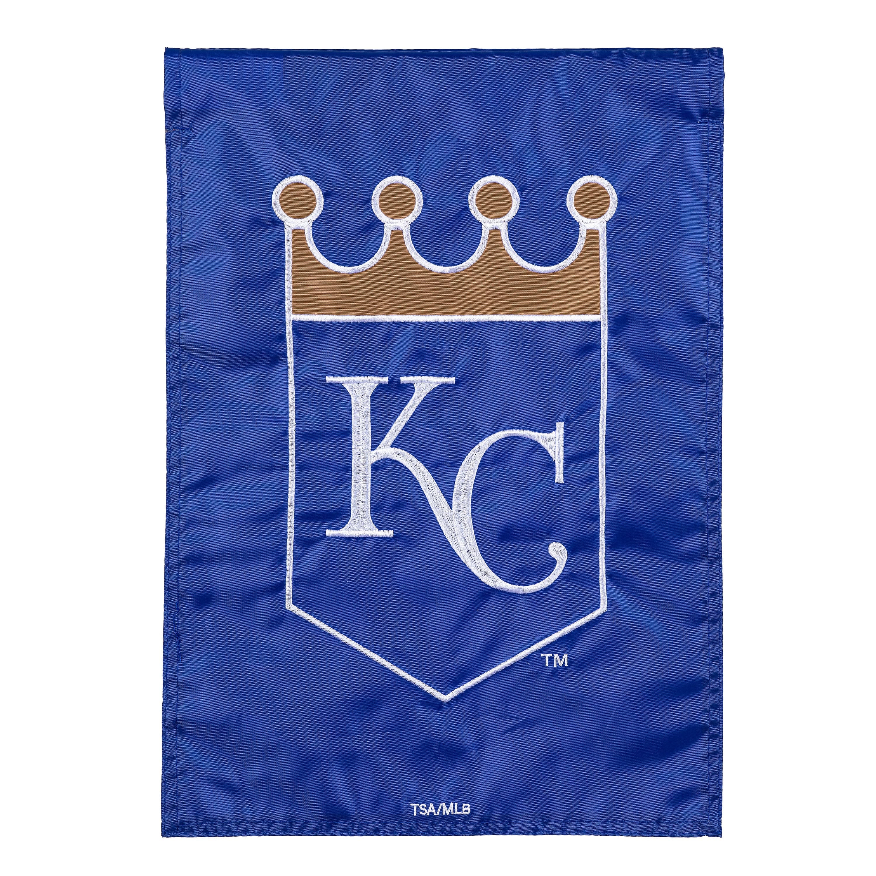 Kansas City Royals Applique Flag, GDN - Sports Collectibles, Sports Memorabilia, Sports Fan Shop, Sports Gifts